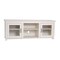 Flash Furniture Gray Wash Oak TV Stand - Glass Fronted Doors 65" GC-MBLK65-WH-GG - alternate 7